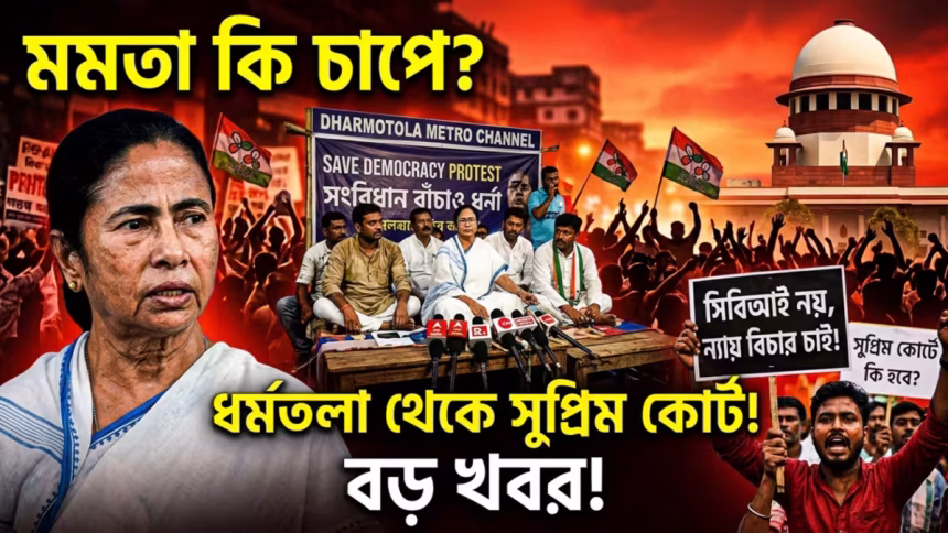 dharmatala dharna tmc pressure