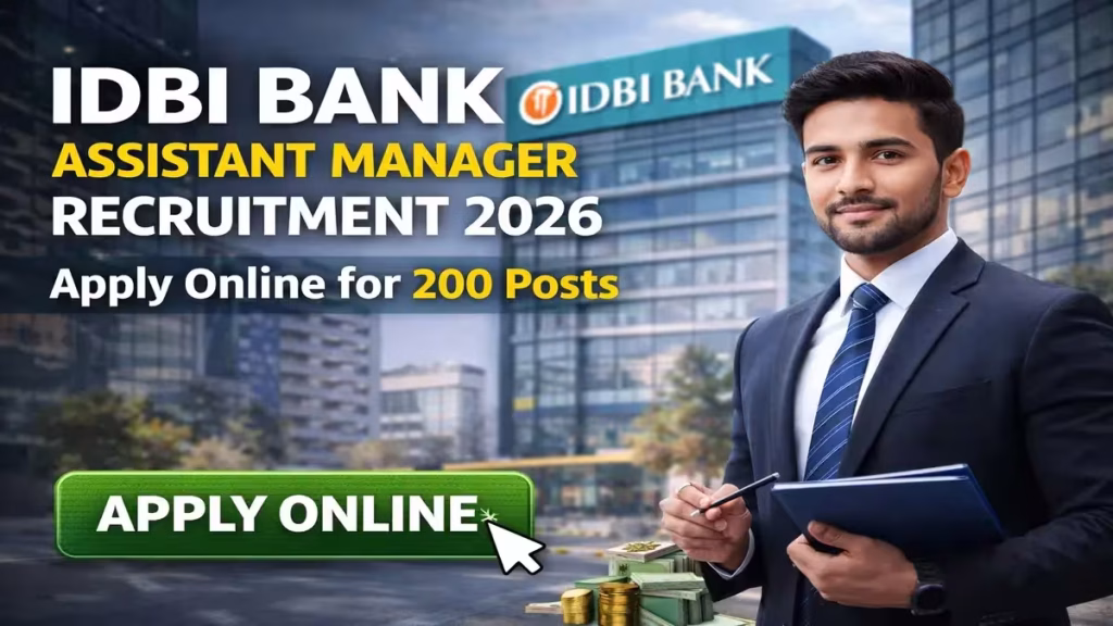 IDBI Bank Recruitment 2026: স্নাতক পাসেই চাকরির সুযোগ, আবেদন শুরু